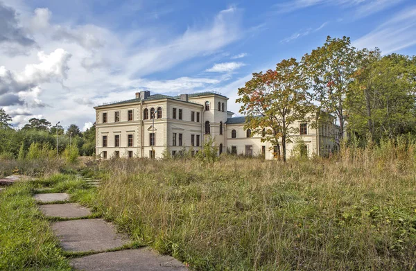 Peterhof Russie September 2019 Foto Van Paleis Van Groothertog Michail — Stockfoto