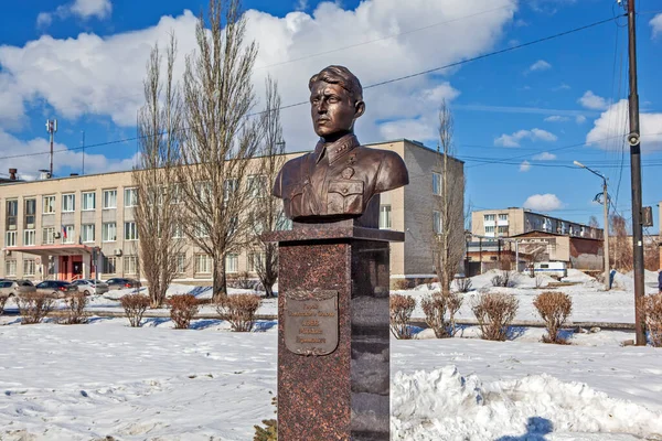 Irbit Russland März 2020 Foto Des Victory Boulevard Irbitische Allee — Stockfoto