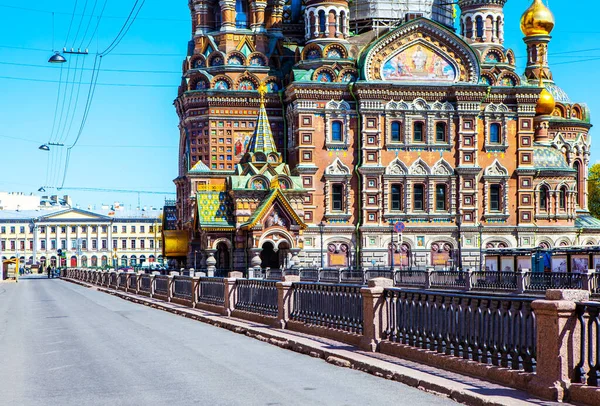 Petersburg Rusland Mei 2020 Foto Van Kathedraal Van Opstanding Van — Stockfoto