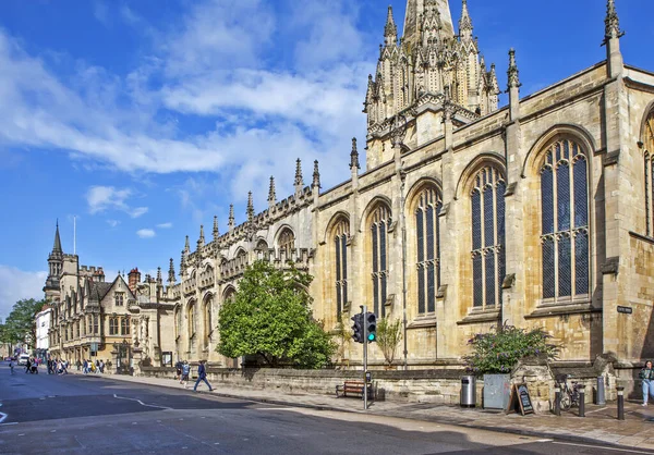 Oxford Great Britain August 2019 Photo Balliol College — Stock Photo, Image