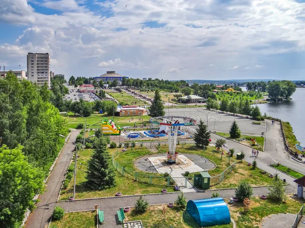 Nizhny Tagil Rússia Julho 2017 Foto Central Park Cultura Recreação — Fotografia de Stock