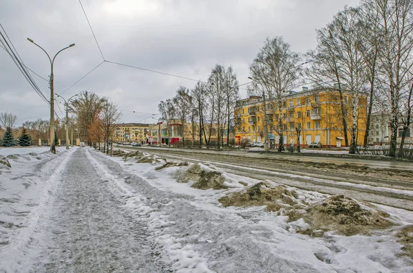 Проспект Нижній Тагіл Свердловська Область — стокове фото