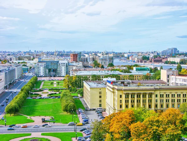 Исторический Центр Санкт Петербурга Улица Шпалерная Вид Сверху Санкт Петербург — стоковое фото