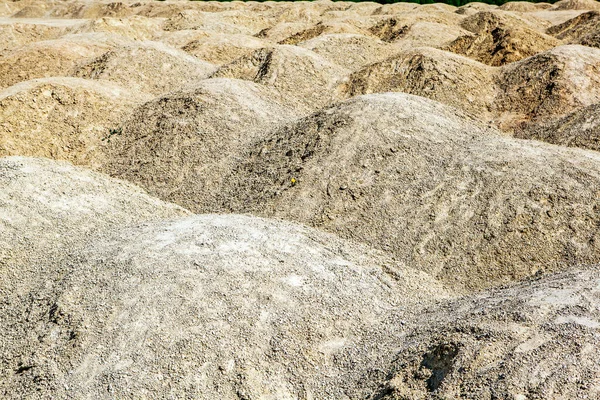 Limestone Hills Sunlight Novoye Khinkolovo Russia — Stock Photo, Image