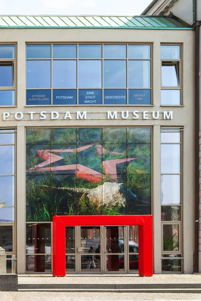Ποτσδαμ Γερμανια Αυγουστου 2019 Φωτογραφία Μουσείου Μόνιμη Έκθεση Πόλη Που — Φωτογραφία Αρχείου