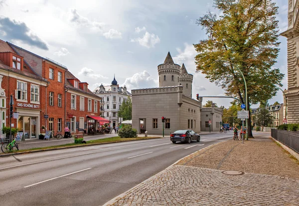 Dutch Quarter Nauen Gate Potsdam Duitsland 2019 — Stockfoto