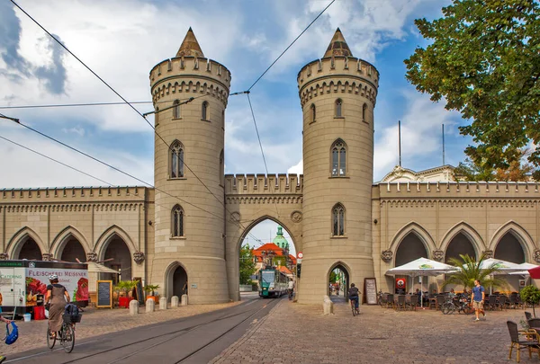 Potsdam Alemania Agosto 2019 Foto Nauen Gate — Foto de Stock