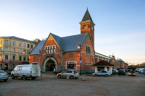 Vyborg Russia December 2019 Photo Old Market — Stock Photo, Image