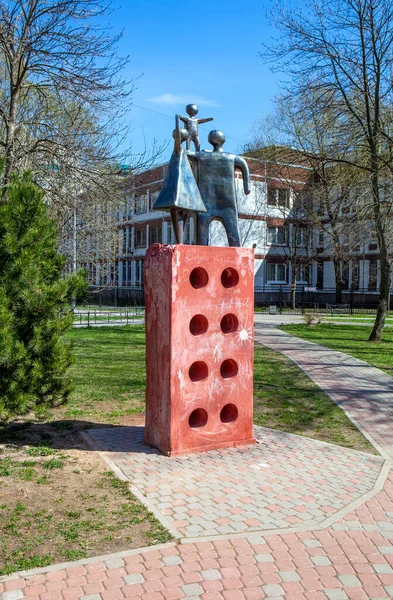 Petersburg Russland Mai 2020 Foto Des Denkmals Für Die Hypothek — Stockfoto