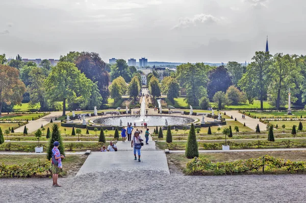 Potsdam Duitsland August 2019 Foto Van Park Sanssouci — Stockfoto
