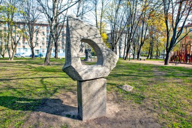 VYBORG, RUSSIA - 17 Mayıs 2020: 