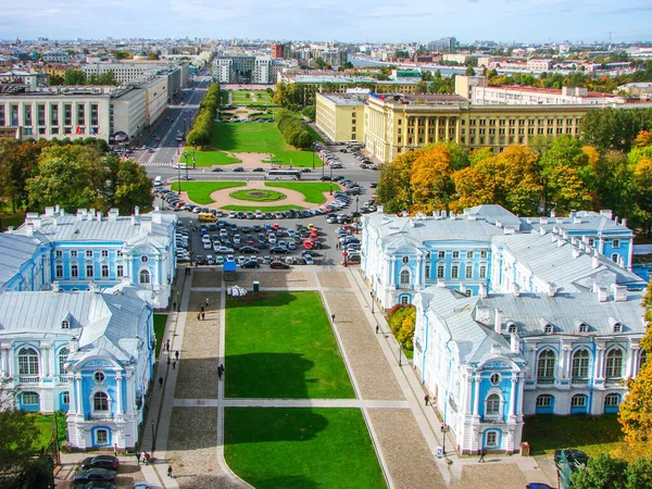 Centro Histórico São Petersburgo Rua Shpalernaya Edifícios Dois Andares Celas — Fotografia de Stock
