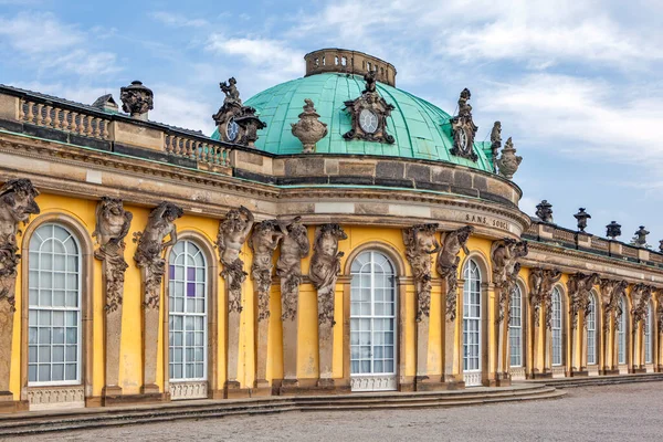 Potsdam Německo Srpna 2019 Fotografie Bacchuse Bakchanta Jižní Straně Zahrady — Stock fotografie