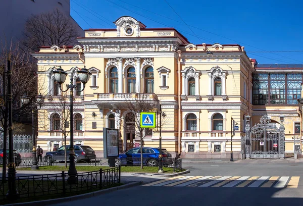 Petersburg Russia May 2020 Photo Mansion Spiridonov Palace Baby Фурштацька — стокове фото