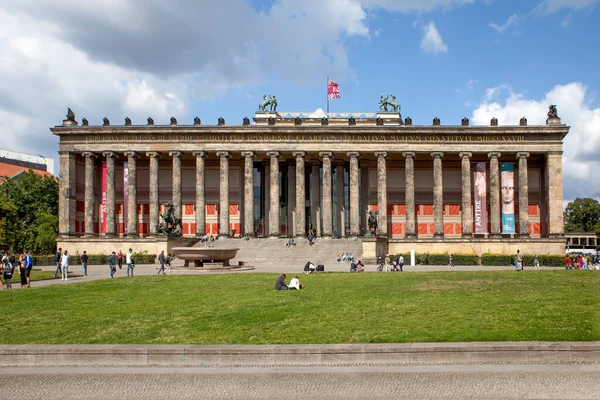 Berlin Deutschland August 2019 Foto Der Alten Nationalgalerie — Stockfoto