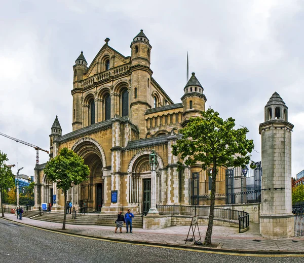 Belfast Great Britain August 2019 Photo Anne Cathedral — Stock Photo, Image