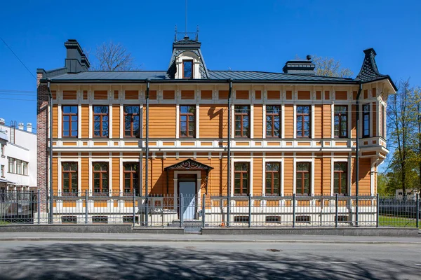 Petrovsky House Malajské Ulici Pushkin Petrohrad Rusko — Stock fotografie