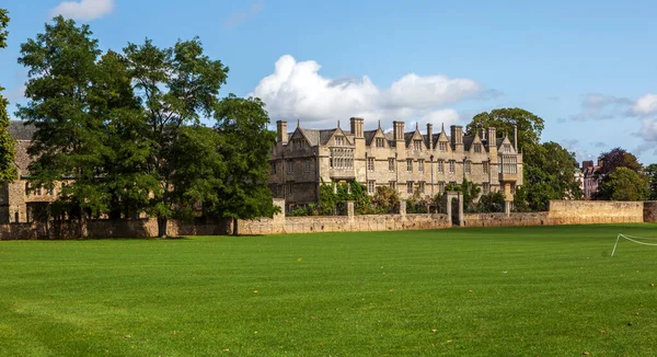 Oxford Grande Bretanha Agosto 2019 Foto Christ Church College Park — Fotografia de Stock