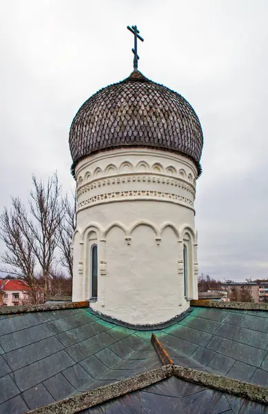 変容修道院の鐘楼からの眺め スターヤ ルッサ ノヴゴロド地方 ロシア — ストック写真
