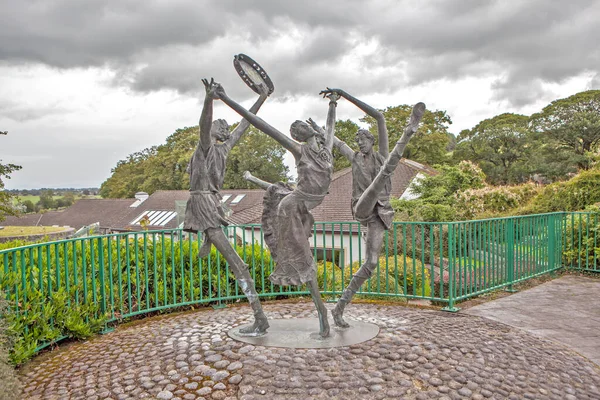 Скульптура Танец Кашляй Южный Типперэри Ireland 2019 — стоковое фото