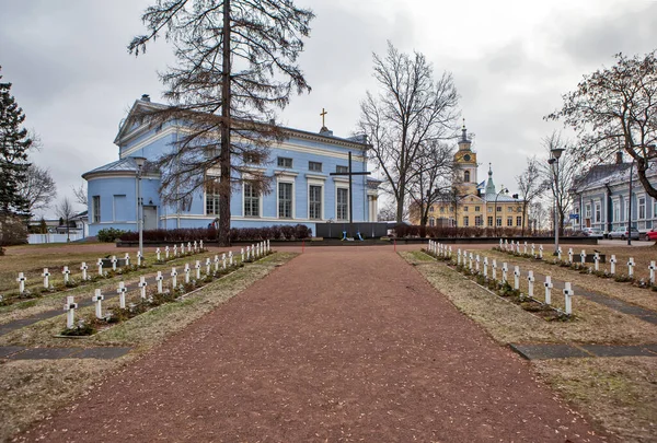 Hamina Finlândia Dezembro 2019 Foto Enterro Dos Caídos Durante Guerra — Fotografia de Stock