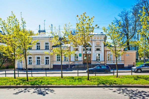 Pushkin Rusland Mei 2020 Foto Van Het Stadhuis Met Bijgebouw — Stockfoto