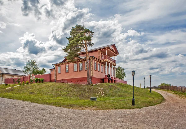 Sviyazhsk Oroszország 2019 Május Századi Kereskedői Ház Fotója Polgárháborús Múzeum — Stock Fotó