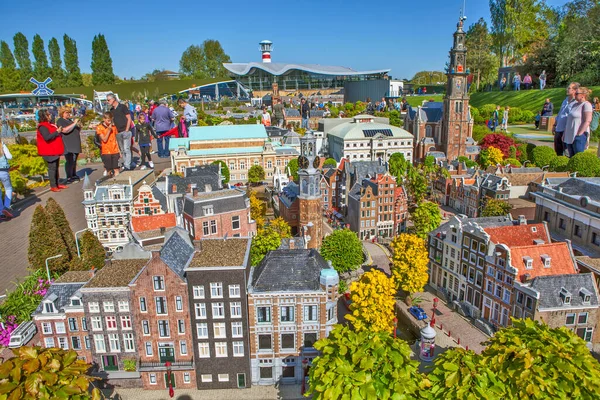 Hague Países Baixos Maio 2018 Foto Parque Madurodam Holanda Miniatura — Fotografia de Stock