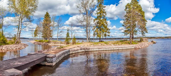 Beautiful View Lake Park — Stock Photo, Image