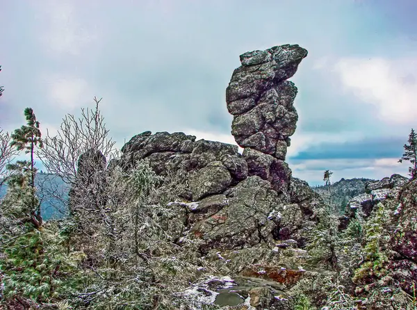 Uitzicht Rotsachtige Kust Zuid Tirol — Stockfoto