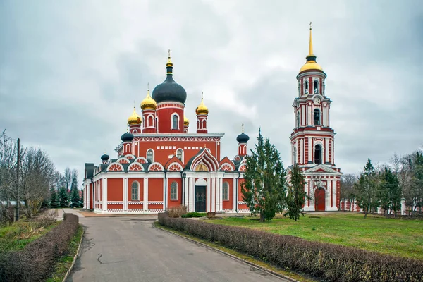 Opstandingskathedraal Ben Staraya Russa Novgorod Regio Rusland — Stockfoto