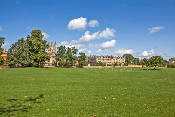 Oxford Grande Bretanha Agosto 2019 Foto Christ Church College Park — Fotografia de Stock