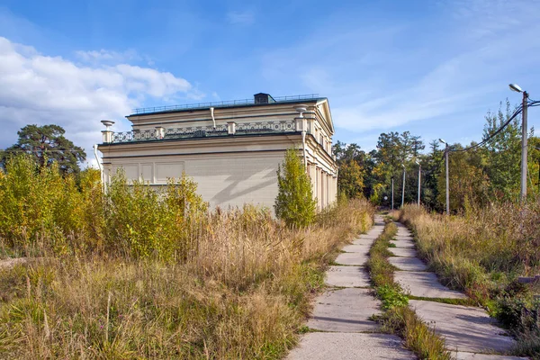 Skleník Michajlovskaja Dacha Peterhofe Petrohrad Rusko 2019 — Stock fotografie