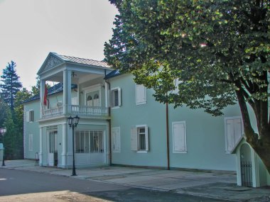 Palace of King Nikola. Cetinje. Montenegro clipart