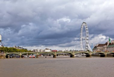 17 Ağustos 2019 'da Londra' nın panoramik fotografı çekilmiştir.