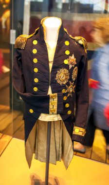 Vikont Nelson üniforması, K.B., Koramiral.