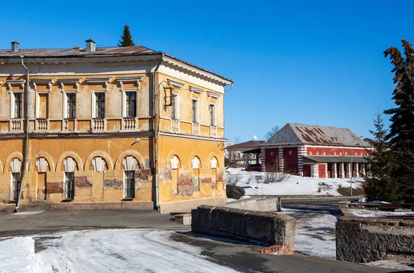 Gebäude Der Ehemaligen Werksleitung Von Demidov Laborgebäude Und Demidows Obere — Stockfoto