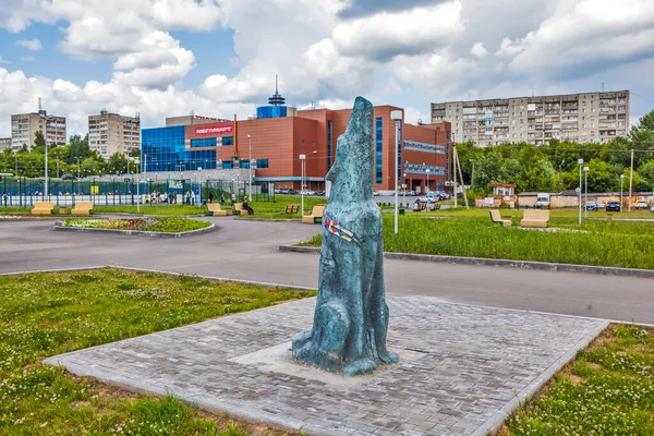 Nizhny Tagil Rusia Junio 2019 Foto Escultura Wolf Hoza Ley — Foto de Stock