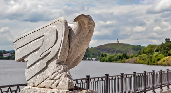 Nizhny Tagil Ryssland Juni 2019 Foto Örn Dammens Vall — Stockfoto