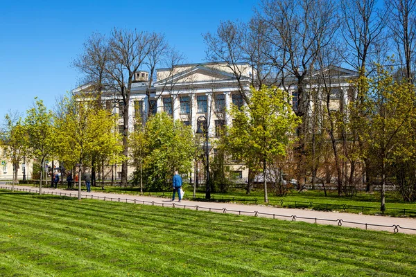 Pushkin Rusland Mei 2020 Foto Van Tsarskoye Dorp Gymnasium — Stockfoto