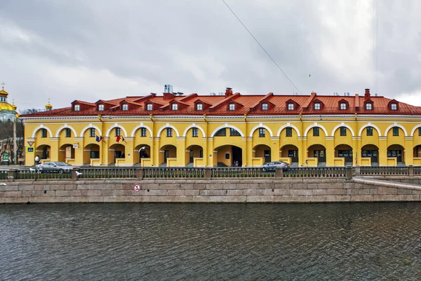 Petersburg Oroszország Április 2020 Fénykép Nicholas Rows Hotel Holiday Inn — Stock Fotó