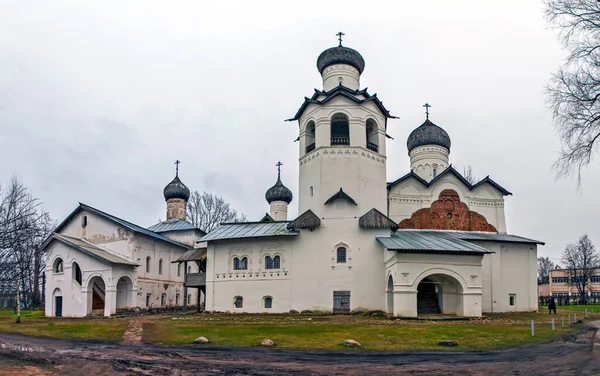 Átalakítás Kolostor Staraya Russa Vagyok Novgorod Régió Oroszország — Stock Fotó