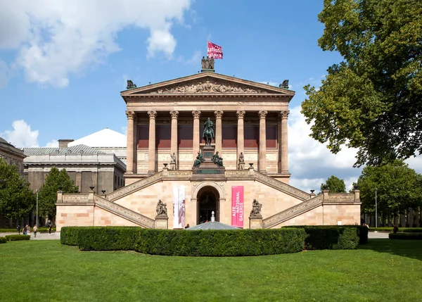 Berlin Deutschland August 2019 Foto Der Alten Nationalgalerie — Stockfoto
