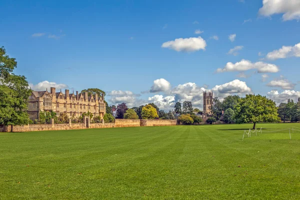 Oxford Grande Bretagne Août 2019 Photo Christ Church College Park — Photo
