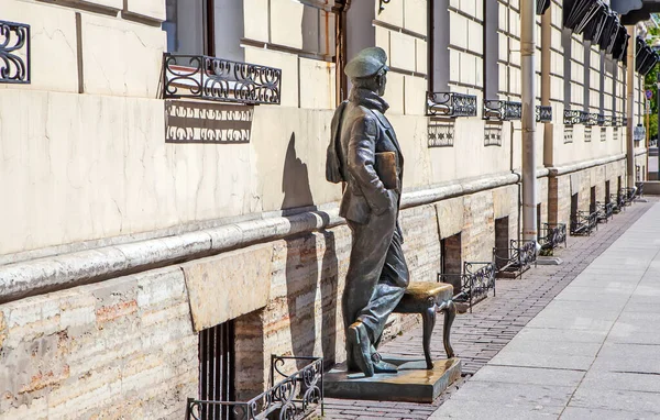 Petersburg Russia May 2020 Photo Monument Ostap Bender — 图库照片