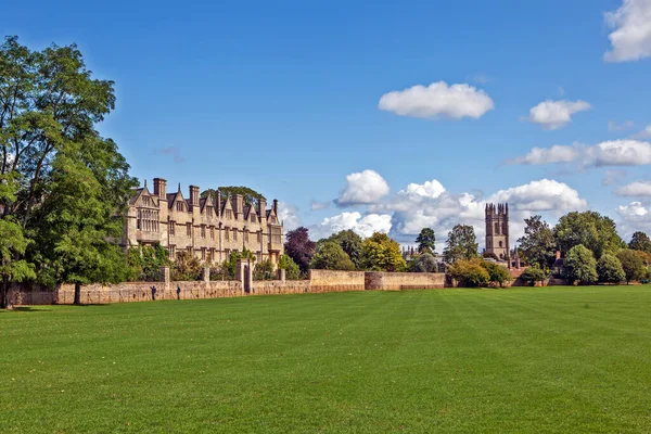 Oxford Grande Bretagne Août 2019 Photo Christ Church College Park — Photo