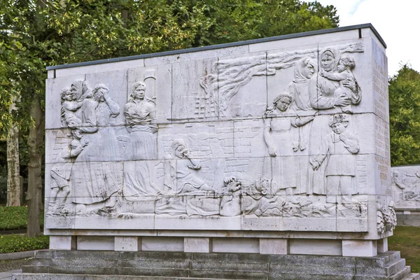 Берлин Германия Августа 2019 Года Памятник Трептов Парке — стоковое фото