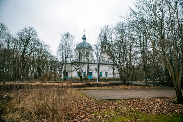 Kirche Mariä Himmelfahrt Das Dorf Korostyn Schimski Bezirk Gebiet Nowgorod — Stockfoto