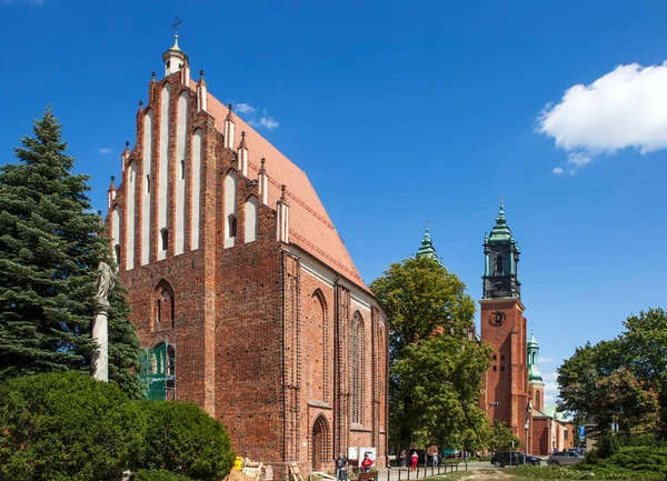Poznan Poland August 2019 Photo Cathedral Saints Peter Paul Tumsky — Stock Photo, Image