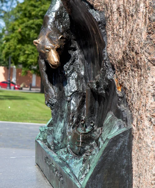 Kronstadt Ryssland Juli 2019 Foto Isbrytaren Ermak Från Arktis Ett — Stockfoto